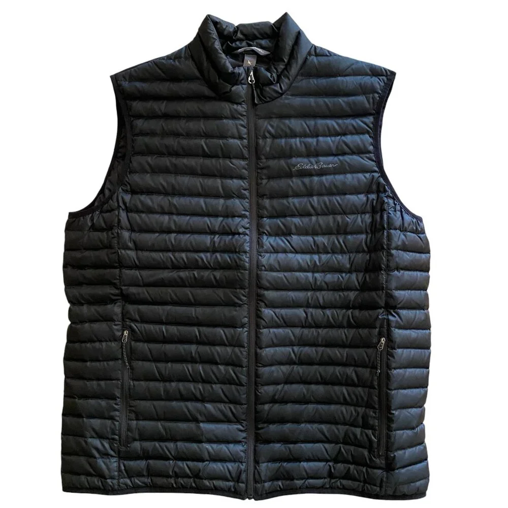 Eddie Bauer EB700 Down Puffer Vest Gorpcore Hiking Lightweight Packable-TXL